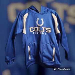 NFL Colts hoodie sweatshirt size large 14/16 youth